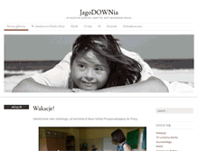 Tablet Screenshot of jagodzianka.net